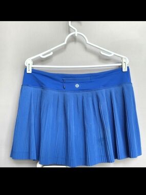 Lululemon Pleat to Street Skirt III - Royal Blue - Size 10